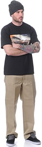 Dickies Herren-Arbeitshose mit lockerer Passform und strapazierfähigem Doppelknie für Bau und Handwerk