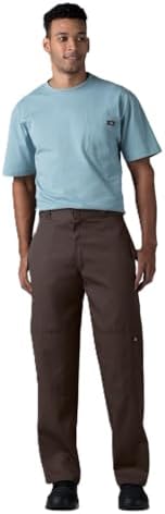 Dickies Herren-Arbeitshose mit lockerer Passform und strapazierfähigem Doppelknie für Bau und Handwerk