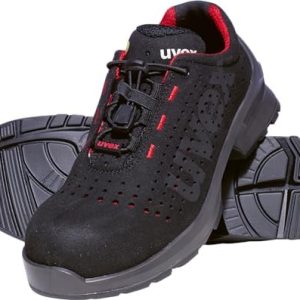 Uvex 1 Duo S1 gelochter Halbschuh - Sportlicher Sicherheitsschuh für leichte Bereiche, leicht & flexibel