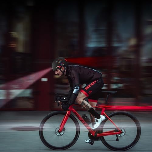 SelfLove Fahrradhelm mit LED-Scheinwerfer und Rücklicht - Sicherer, leichter Helm für Radfahrer*innen im Alltag