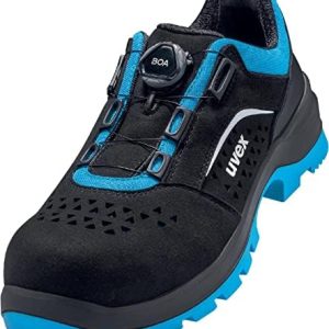 Uvex 2 Xenova Halbschuhe mit BOA Fit System – S1 P SRC Sicherheitsschuhe für Damen & Herren für optimalen Komfort am Arb