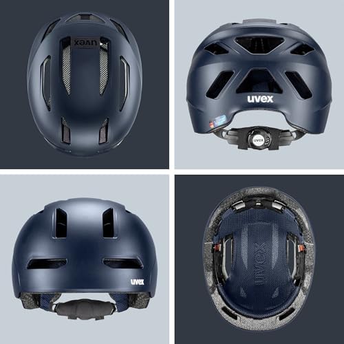 uvex urban planet - Robuster City-Helm für Damen und Herren - aus Recyclingmaterial mit optimaler Belüftung für städtisc