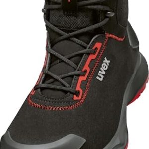 Uvex 1 x-craft Schnürstiefel S3L FO SC SR - Sportliche Sicherheitsschuhe mit metallfreier Zehenschutzkappe für optimalen