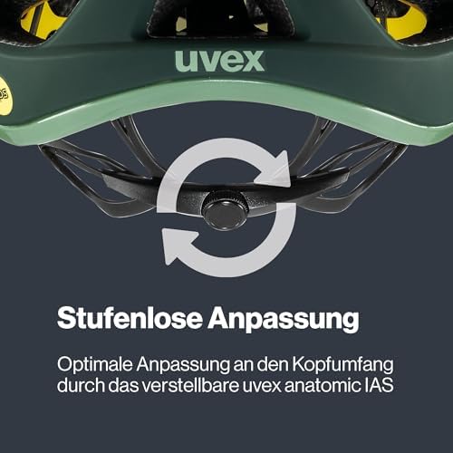 uvex Unisex Unbound Fahrradhelm – Leicht, sicher und stylisch für Abenteuer auf zwei Rädern