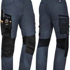 Uvex Echor Bundhose - Herren Arbeitshose mit Stretch-Bund für flexible & robuste Einsätze