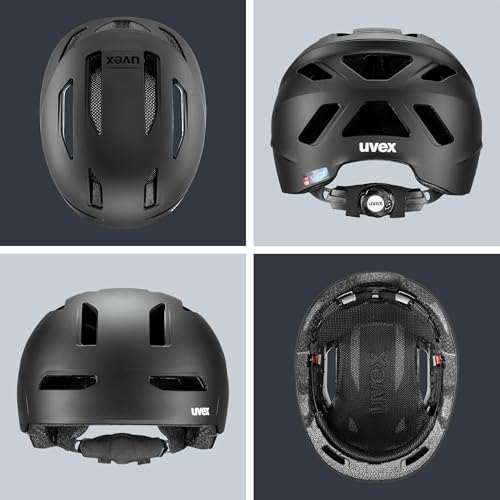 uvex urban planet - Robuster City-Helm für Damen und Herren - aus Recyclingmaterial mit optimaler Belüftung für städtisc