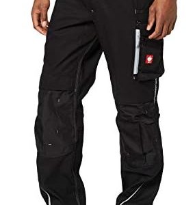 Engelbert Strauss Bundhose e.s.Motion 2020 in Schwarz/Platin – Größe 50 für professionellen Komfort und Langlebigkeit