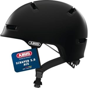 ABUS Stadthelm Scraper |0 ACE - Robuster Fahrradhelm für sicheren Stadtverkehr - Unisex Design
