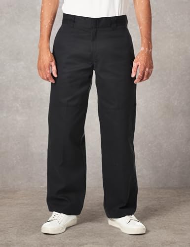 Dickies Herren-Arbeitshose mit lockerer Passform und strapazierfähigem Doppelknie für Bau und Handwerk