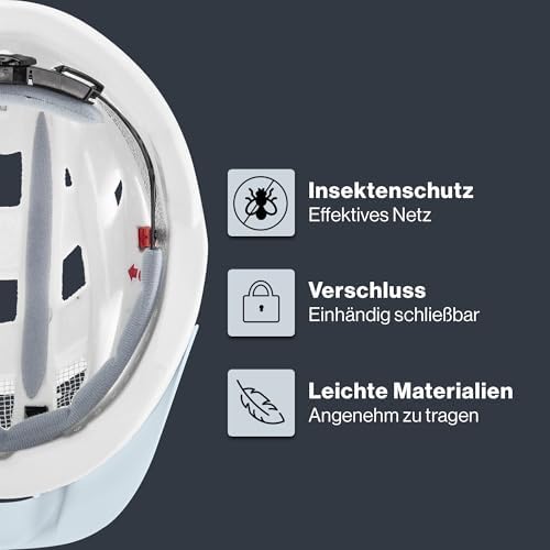 uvex i-vo 3D Helm - Leichter Allround-Schutz für Damen & Herren - individuelle Größenanpassung und LED-Erweiterung
