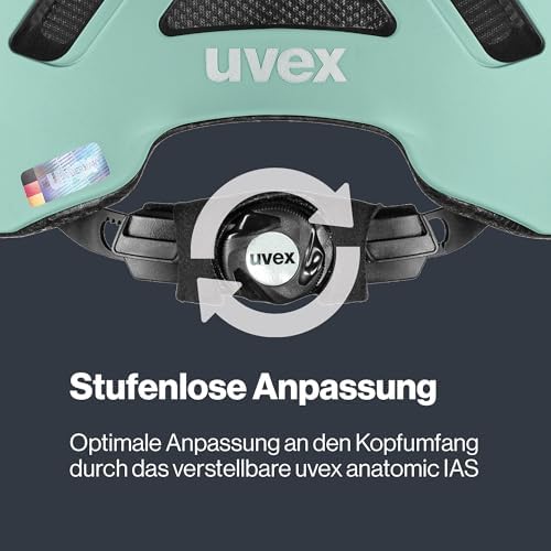 uvex urban planet - Robuster City-Helm für Damen und Herren - aus Recyclingmaterial mit optimaler Belüftung für städtisc