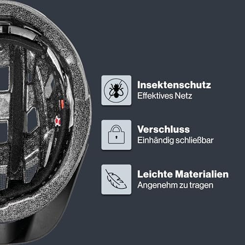 uvex i-vo 3D Helm - Leichter Allround-Schutz für Damen & Herren - individuelle Größenanpassung und LED-Erweiterung