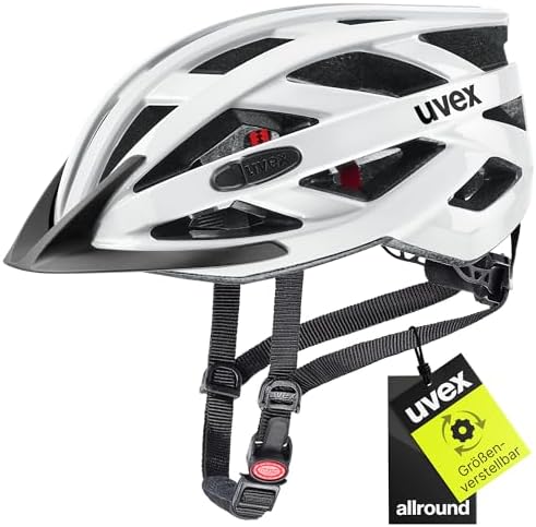 uvex i-vo 3D Helm - Leichter Allround-Schutz für Damen & Herren - individuelle Größenanpassung und LED-Erweiterung