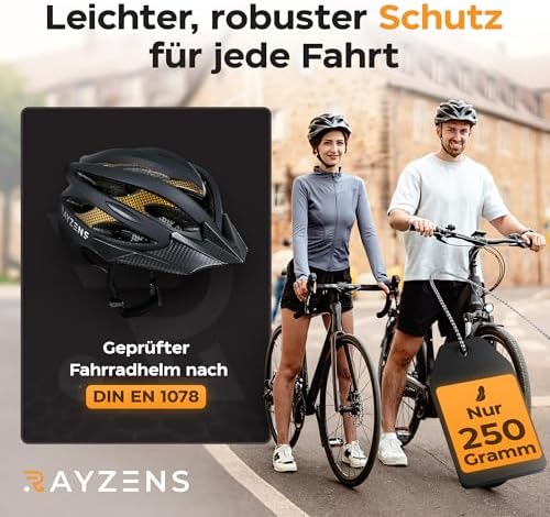 Fahrradhelm für Damen & Herren – Ultraleicht, sicher & stylish für E-Bike & Stadtleben