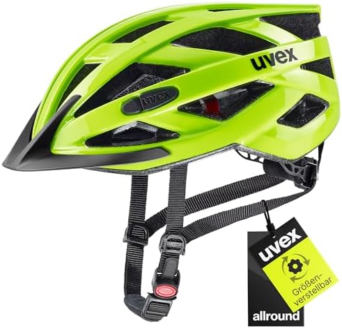 uvex i-vo 3D Helm - Leichter Allround-Schutz für Damen & Herren - individuelle Größenanpassung und LED-Erweiterung